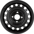 Alcar Stahlrad 7442 6,5x16 4x108 ET37,5 63,3 Black