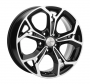 Легковой диск Khomen Wheels KHW1702 7x17 5x112 ET40 57,1 Black-FP